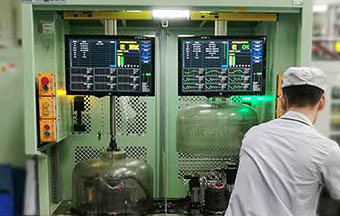 電機定子真空測試系統在某集團企業(yè)應用現場     